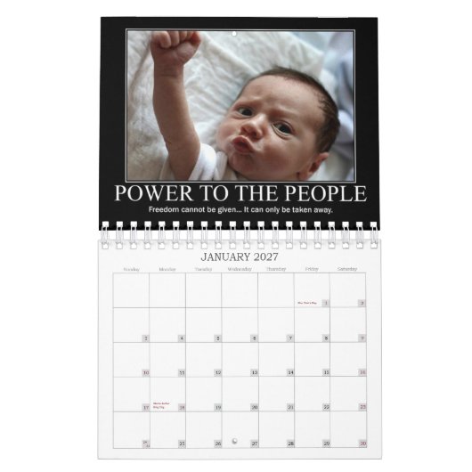 Rebellenkalender fantastisch kalender (Jan 2027)