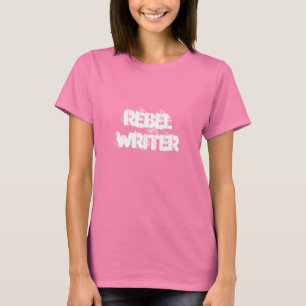 Rebellenleerrückseite des verfasser-T - Shirt  
