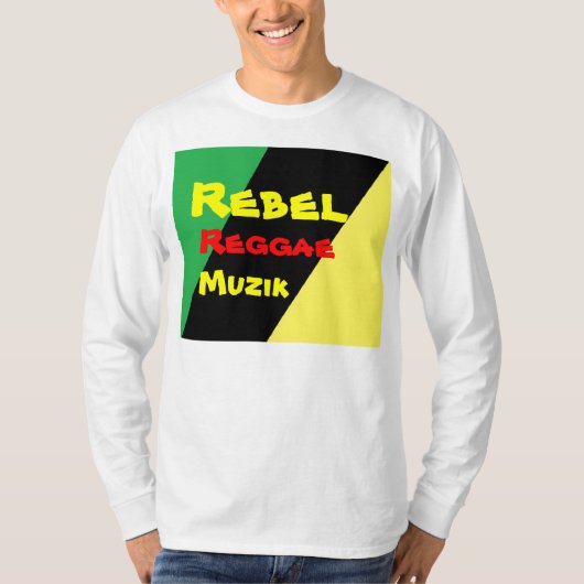 Rebellenreggae muzik-T - Shirt (Vorderseite)