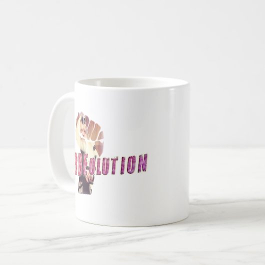 Rebellenrevolution Kaffeetasse (Vorderseite Links)