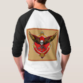 Rebellenstreitkräfte: Inspiriertes Design von Rock T-Shirt (Rückseite)