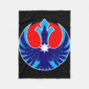 Rebellierender Verrückter Mn Widerstand  Fleecedecke