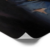 Rebellin in Farbe Poster (Ecke)