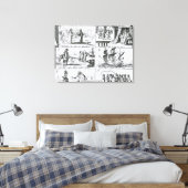 Rebellion, der Effekt der Klöster Leinwanddruck (Insitu (Schlafzimmer))