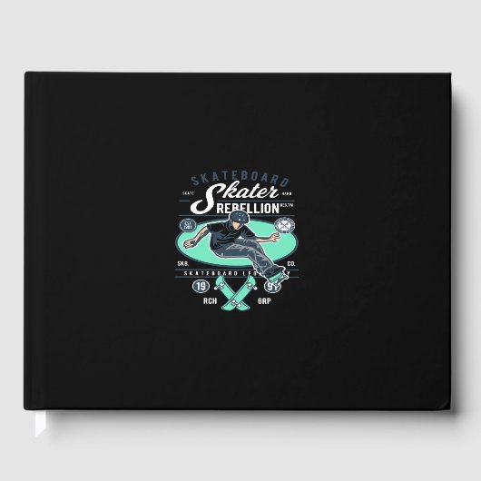 Rebellion des Skaters Gästebuch (Vorderseite)
