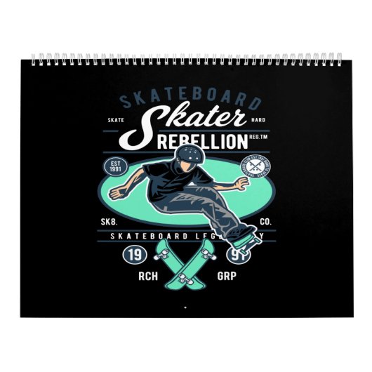 Rebellion des Skaters Kalender (Titelbild)