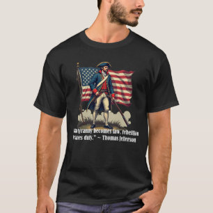 Rebellion Duty - Patriotischer Amerikaner Soldier  T-Shirt