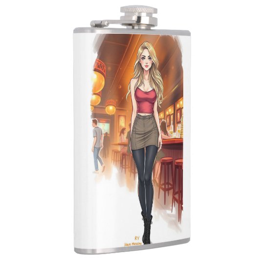 Rebellion Flachmann (Rechts)