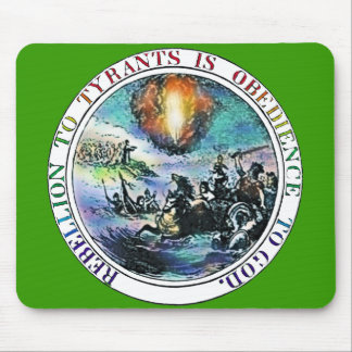 Rebellion gegen Tyrannen Thomas Jefferson großes S Mousepad