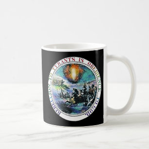 Rebellion gegen Tyrants Ben Franklin Great Siegel Kaffeetasse
