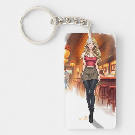 Rebellion Schlüsselanhänger (Vorderseite)