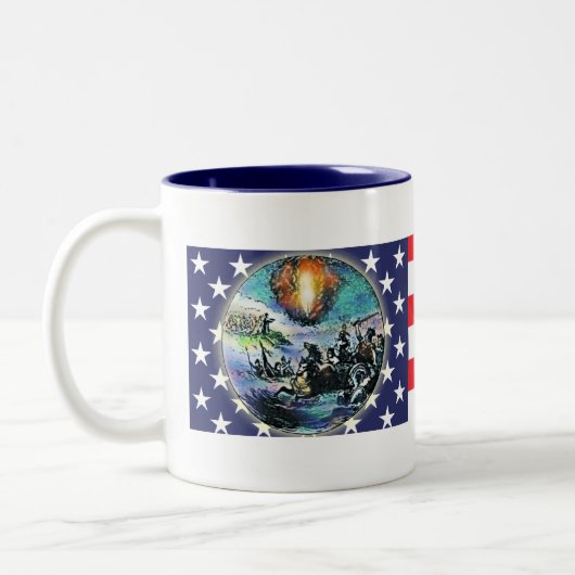 Rebellion Tasse der US-Flagge (Links)
