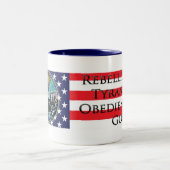 Rebellion Tasse der US-Flagge (Mittel)