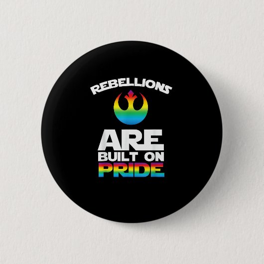 _Rebellions werden auf dem Pride_ Gay Pride-T - Sh Button (Vorderseite)