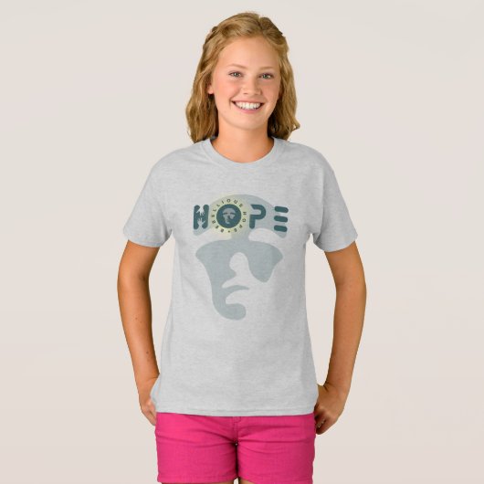 Rebellious Hope | Kinder T-Shirt (Vorne ganz)