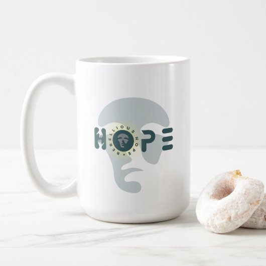 Rebellious Hope | Klassische Tasse #15 (Mit Donut)