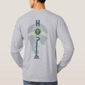 Rebellious Hope | Männer Langschläfe T-Shirt (Rückseite)