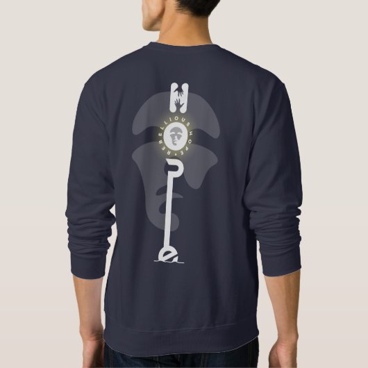 Rebellious Hope | Men Sweatshirt (Rückseite)