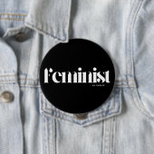 Rebellious Women: Stärkung der weiblichen Kunstsch Button (Beispiel)