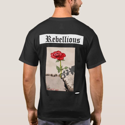 rebellisch T-Shirt (Rückseite)