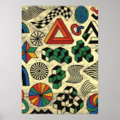 Rebellische Geometrien Poster (Vorne)