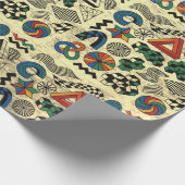 Rebellische Geometrien Ursprung Geschenkpapier (Ecke)