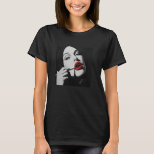 rebellische Nonne mit Lippenstift, rebellische Non T-Shirt