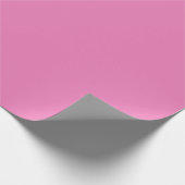 Rebellischer Flamingo Rosa Farbakzent Geschenkpapier (Ecke)
