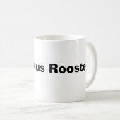Rebellischer Hahn  Kaffeetasse (VorderseiteRechts)