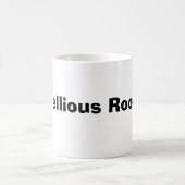 Rebellischer Hahn  Kaffeetasse (Mittel)
