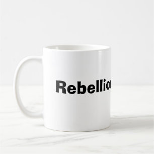 Rebellischer Hahn Kaffeetasse