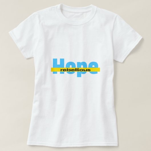 rebellischer T - Shirt  (Design vorne)