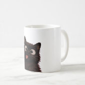 Rebellisches Kätzchen. Kaffeetasse (VorderseiteRechts)