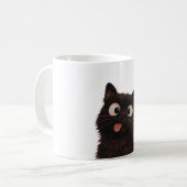 Rebellisches Kätzchen. Kaffeetasse (Vorderseite Links)