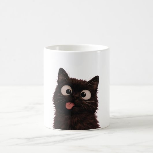 Rebellisches Kätzchen. Kaffeetasse (Mittel)
