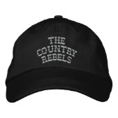 Rebels Baseball Cap 2 Bestickte Baseballkappe (Vorderseite)