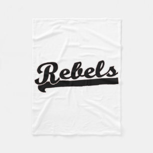 Rebels Fußball Flagge Fußll Verkaufe Sketll T-ll T Fleecedecke