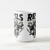 Rebels-Pitt Bull Lovers Verwandlungstasse (Zentrum)