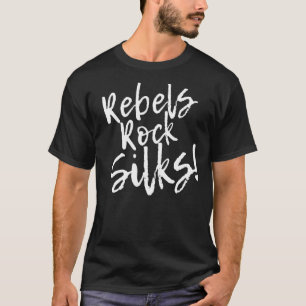 Rebels Rock Silks Luftbildseide Luftrobatik T T-Shirt