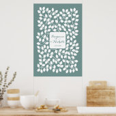 Reben - 150 Signature Guest Book Alternative Poster (Küche)