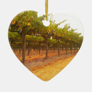 Reben ausgerichtet keramik ornament