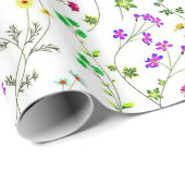 Reben floral geschenkpapier (Rolleneckpunkt)
