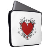 Reben im Herzen für den Fall Laptopschutzhülle (Vorne Rechts)
