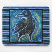 Reben in Ölpastel Mousepad (Vorne)