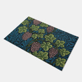 Reben-Muster, William Morris Fußmatte (Schrägansicht)