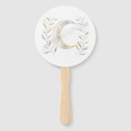 Reben und Mond Fächer