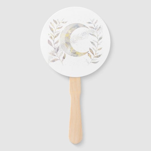 Reben und Mond Fächer (Vorderseite)