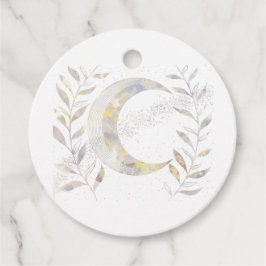 Reben und Mond Geschenkanhänger