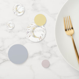 Reben und Mond Konfetti