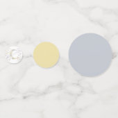 Reben und Mond Konfetti (Rückseiten)